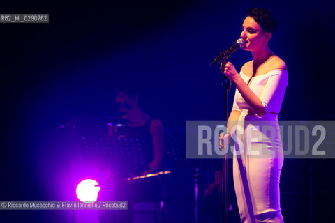 Roma, Auditorium Parco della Musica 06 04 2014.Conceto di Arisa, Se vedo te Tour . ©Riccardo Musacchio & Flavio Ianniello/Rosebud2
