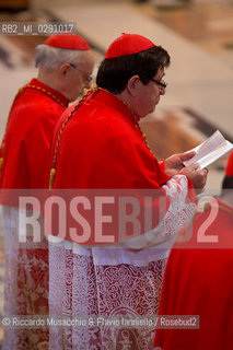 Città del Vaticano, Basilica di San Pietro 18 04 2014.Celebrazione della Passione del Signore, Adorazione della Croce presieduta da Sua Santità Papa Francesco. ©Riccardo Musacchio & Flavio Ianniello/Rosebud2