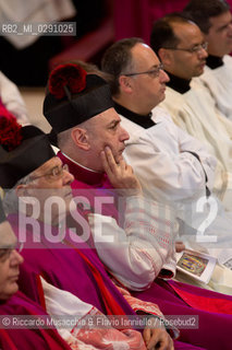 Città del Vaticano, Basilica di San Pietro 18 04 2014.Celebrazione della Passione del Signore, Adorazione della Croce presieduta da Sua Santità Papa Francesco. ©Riccardo Musacchio & Flavio Ianniello/Rosebud2