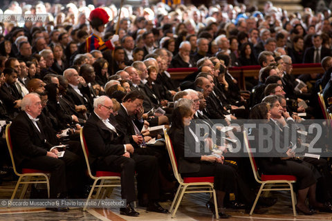 Città del Vaticano, Basilica di San Pietro 18 04 2014.Celebrazione della Passione del Signore, Adorazione della Croce presieduta da Sua Santità Papa Francesco. ©Riccardo Musacchio & Flavio Ianniello/Rosebud2
