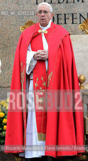 Roma 13/04/2014 .Papa Francesco celebra la messa nella Domenica delle Palme. ©Riccardo Musacchio & Flavio Ianniello/Rosebud2
