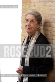 Italy, Rome May 29 2006 .The South African writer Nadine Gordimer. ©Riccardo Musacchio & Flavio Ianniello/Rosebud2