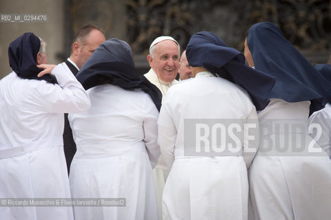 Città del Vaticano, Piazza San pietro 10 09 2014.Udienza generale Pontificia presieduta da Sua Santità Papa Francesco.. ©Riccardo Musacchio & Flavio Ianniello/Rosebud2