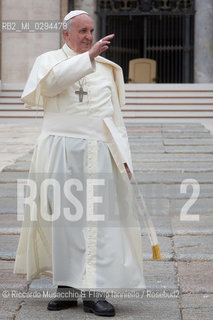 Città del Vaticano, Piazza San pietro 10 09 2014.Udienza generale Pontificia presieduta da Sua Santità Papa Francesco.. ©Riccardo Musacchio & Flavio Ianniello/Rosebud2