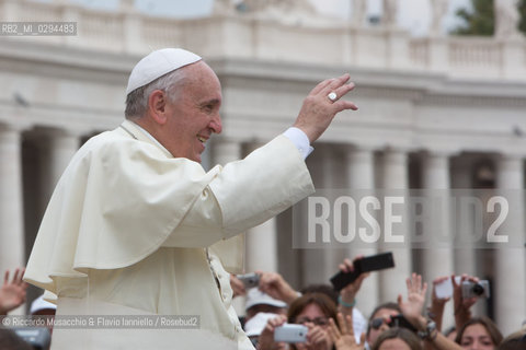 Città del Vaticano, Piazza San pietro 10 09 2014.Udienza generale Pontificia presieduta da Sua Santità Papa Francesco.. ©Riccardo Musacchio & Flavio Ianniello/Rosebud2