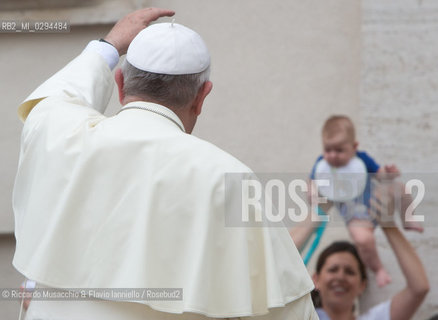 Città del Vaticano, Piazza San pietro 10 09 2014.Udienza generale Pontificia presieduta da Sua Santità Papa Francesco.. ©Riccardo Musacchio & Flavio Ianniello/Rosebud2