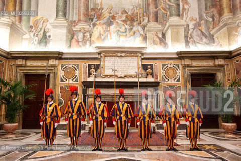Città del Vaticano, Biblioteca 13 11 2014.Udienza del Santo Padre Francesco al Presidente di Austria, S.E. il Sig. Heinz Fischer. ©Riccardo Musacchio & Flavio Ianniello/Rosebud2