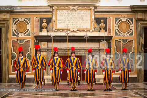 Città del Vaticano, Biblioteca 13 11 2014.Udienza del Santo Padre Francesco al Presidente di Austria, S.E. il Sig. Heinz Fischer. ©Riccardo Musacchio & Flavio Ianniello/Rosebud2