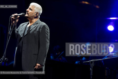 Roma, Auditorium Parco della Musica 18 07 2014. 12° Luglio suona bene 2014 .Pino Daniele, Sinfonico a metà. .Orchestra Roma Sinfonietta.diretta dal Maestro Gianluca Podio. ©Riccardo Musacchio & Flavio Ianniello/Rosebud2