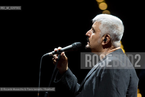 Roma, Auditorium Parco della Musica 18 07 2014. 12° Luglio suona bene 2014 .Pino Daniele, Sinfonico a metà. .Orchestra Roma Sinfonietta.diretta dal Maestro Gianluca Podio. ©Riccardo Musacchio & Flavio Ianniello/Rosebud2