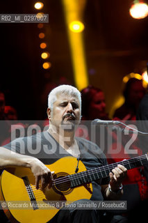 Roma, Auditorium Parco della Musica 18 07 2014. 12° Luglio suona bene 2014 .Pino Daniele, Sinfonico a metà. .Orchestra Roma Sinfonietta.diretta dal Maestro Gianluca Podio. ©Riccardo Musacchio & Flavio Ianniello/Rosebud2