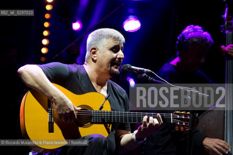 Roma, Auditorium Parco della Musica 18 07 2014. 12° Luglio suona bene 2014 .Pino Daniele, Sinfonico a metà. .Orchestra Roma Sinfonietta.diretta dal Maestro Gianluca Podio. ©Riccardo Musacchio & Flavio Ianniello/Rosebud2
