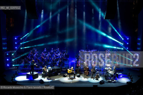 Roma, Auditorium Parco della Musica 18 07 2014. 12° Luglio suona bene 2014 .Pino Daniele, Sinfonico a metà. .Orchestra Roma Sinfonietta.diretta dal Maestro Gianluca Podio. ©Riccardo Musacchio & Flavio Ianniello/Rosebud2