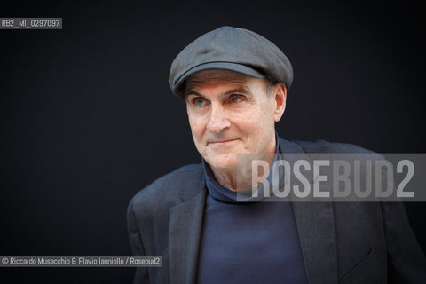 Roma, Auditorium Parco della Musica 12 01 2015.Ritratto  di James Taylor. ©Riccardo Musacchio & Flavio Ianniello/Rosebud2
