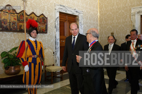 Città del Vaticano, Biblioteca 05 06 2015.Udienza del Santo Padre Francesco al Presidente del Cile, S.E. la Sig.ra Verónica Michelle Bachelet Jeria.. ©Riccardo Musacchio & Flavio Ianniello/Rosebud2