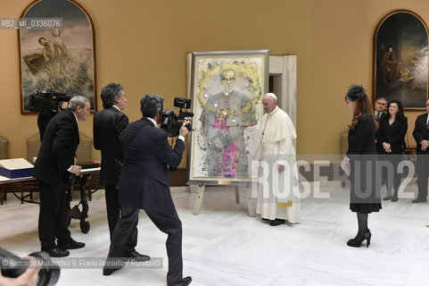 Città del Vaticano 09/06/2015.Papa Francesco incontra il Presidente dellArgentina Cristina Fernandez De Kirchner. ©Riccardo Musacchio & Flavio Ianniello/Rosebud2