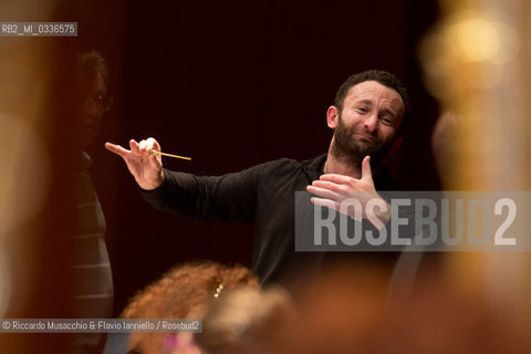 Roma, Auditorium Parco della Musica 22 02 2013.Stagione di Musica Sinfonica, prove dellOro del Reno di Richard Wagner.Orchestra dellAccademia Nazionale di Santa Cecilia diretta da Kirill Petrenko.. ©Riccardo Musacchio & Flavio Ianniello/Rosebud2