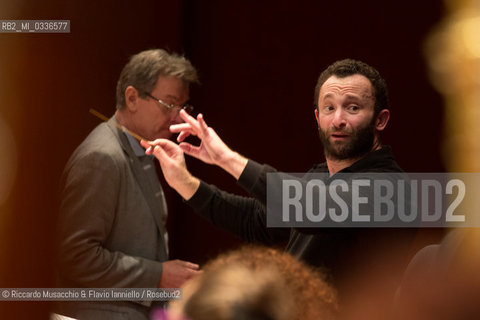 Roma, Auditorium Parco della Musica 22 02 2013.Stagione di Musica Sinfonica, prove dellOro del Reno di Richard Wagner.Orchestra dellAccademia Nazionale di Santa Cecilia diretta da Kirill Petrenko.. ©Riccardo Musacchio & Flavio Ianniello/Rosebud2