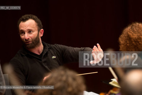 Roma, Auditorium Parco della Musica 22 02 2013.Stagione di Musica Sinfonica, prove dellOro del Reno di Richard Wagner.Orchestra dellAccademia Nazionale di Santa Cecilia diretta da Kirill Petrenko.. ©Riccardo Musacchio & Flavio Ianniello/Rosebud2