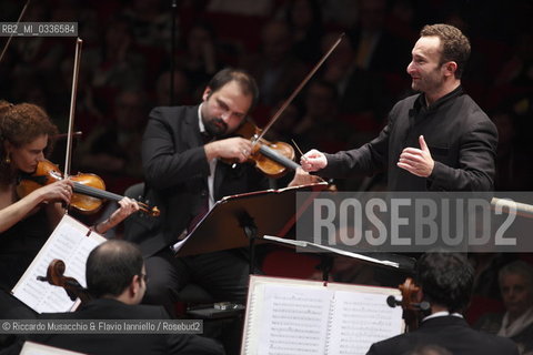 Roma, Auditorium Parco della Musica 06 11 2010.Stagione di Musica Sinfonica.Orchestra e Coro dellAccademia di Santa Cecilia.Kirill Petrenko direttore . ©Riccardo Musacchio & Flavio Ianniello/Rosebud2