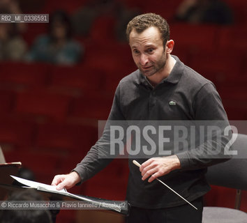 Roma, Auditorium Parco della Musica 06 11 2010.Stagione di Musica Sinfonica.Orchestra e Coro dellAccademia di Santa Cecilia.Kirill Petrenko direttore (in prova). ©Riccardo Musacchio & Flavio Ianniello/Rosebud2