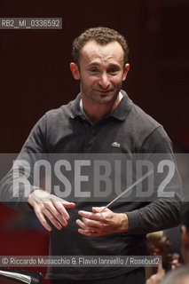 Roma, Auditorium Parco della Musica 06 11 2010.Stagione di Musica Sinfonica.Orchestra e Coro dellAccademia di Santa Cecilia.Kirill Petrenko direttore (in prova). ©Riccardo Musacchio & Flavio Ianniello/Rosebud2