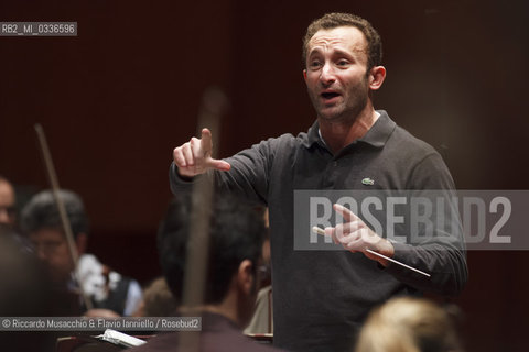 Roma, Auditorium Parco della Musica 06 11 2010.Stagione di Musica Sinfonica.Orchestra e Coro dellAccademia di Santa Cecilia.Kirill Petrenko direttore (in prova). ©Riccardo Musacchio & Flavio Ianniello/Rosebud2