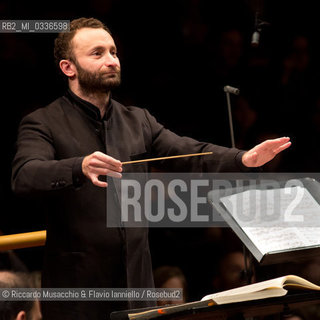 Roma, Auditorium Parco della Musica 22 02 2013.Stagione di Musica Sinfonica, prove dellOro del Reno di Richard Wagner.Orchestra dellAccademia Nazionale di Santa Cecilia diretta da Kirill Petrenko.. ©Riccardo Musacchio & Flavio Ianniello/Rosebud2