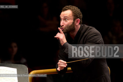 Roma, Auditorium Parco della Musica 22 02 2013.Stagione di Musica Sinfonica, prove dellOro del Reno di Richard Wagner.Orchestra dellAccademia Nazionale di Santa Cecilia diretta da Kirill Petrenko.. ©Riccardo Musacchio & Flavio Ianniello/Rosebud2