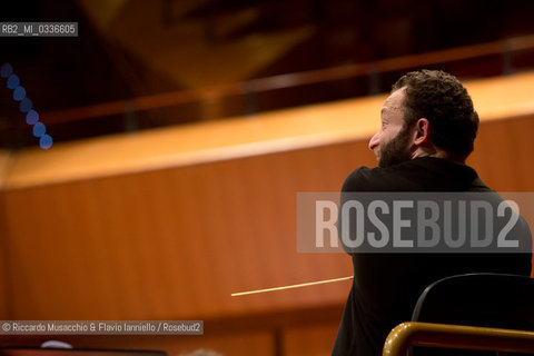 Roma, Auditorium Parco della Musica 22 02 2013.Stagione di Musica Sinfonica, prove dellOro del Reno di Richard Wagner.Orchestra dellAccademia Nazionale di Santa Cecilia diretta da Kirill Petrenko.. ©Riccardo Musacchio & Flavio Ianniello/Rosebud2