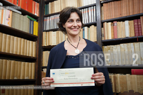 Roma, Fondazione Bellonci 01 07 2015.Premio Strega Europeo..Nella foto: Katja Petrovskaya. ©Riccardo Musacchio & Flavio Ianniello/Rosebud2