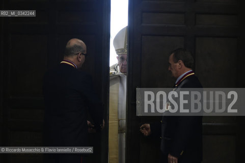 Città del Vaticano, Basilica di San Pietro 08 12 2015.Giubileo della Misericordia, Papa Francesco apre la Porta Santa.. ©Riccardo Musacchio & Flavio Ianniello/Rosebud2