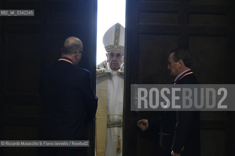 Città del Vaticano, Basilica di San Pietro 08 12 2015.Giubileo della Misericordia, Papa Francesco apre la Porta Santa.. ©Riccardo Musacchio & Flavio Ianniello/Rosebud2