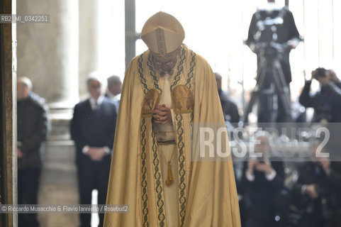 Città del Vaticano, Basilica di San Pietro 08 12 2015.Giubileo della Misericordia, Papa Francesco apre la Porta Santa.. ©Riccardo Musacchio & Flavio Ianniello/Rosebud2