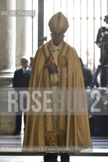 Città del Vaticano, Basilica di San Pietro 08 12 2015.Giubileo della Misericordia, Papa Francesco apre la Porta Santa.. ©Riccardo Musacchio & Flavio Ianniello/Rosebud2