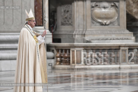 Città del Vaticano, Basilica di San Pietro 08 12 2015.Giubileo della Misericordia, Papa Francesco apre la Porta Santa.. ©Riccardo Musacchio & Flavio Ianniello/Rosebud2