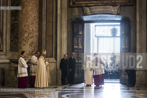 Città del Vaticano, Basilica di San Pietro 08 12 2015.Giubileo della Misericordia, Papa Francesco apre la Porta Santa.. ©Riccardo Musacchio & Flavio Ianniello/Rosebud2