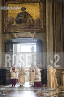 Città del Vaticano, Basilica di San Pietro 08 12 2015.Giubileo della Misericordia, Papa Francesco apre la Porta Santa.. ©Riccardo Musacchio & Flavio Ianniello/Rosebud2