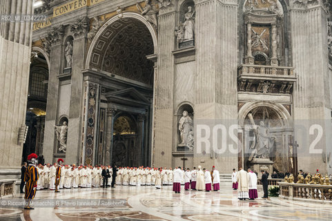 Città del Vaticano, Basilica di San Pietro 08 12 2015.Giubileo della Misericordia, Papa Francesco apre la Porta Santa.. ©Riccardo Musacchio & Flavio Ianniello/Rosebud2