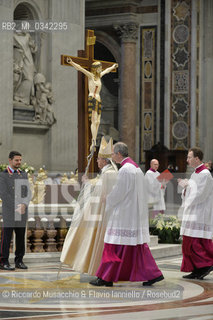 Città del Vaticano, Basilica di San Pietro 08 12 2015.Giubileo della Misericordia, Papa Francesco apre la Porta Santa..Nella foto: il Papa Emerito Benedetto XVI. ©Riccardo Musacchio & Flavio Ianniello/Rosebud2