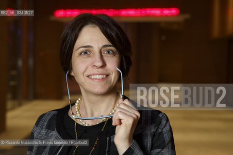 Roma, Auditorium Parco della Musica 18 02 2016.Anticipazione Festival delle Scienze 2016. “Einstein aveva ragione”.Di che cosa parliamo quando parliamo di onde gravitazionali.Nella foto: Viviana Fafone – INFN e Università di Roma Tor Vergata, collaborazione Virgo.  ©Riccardo Musacchio & Flavio Ianniello/Rosebud2