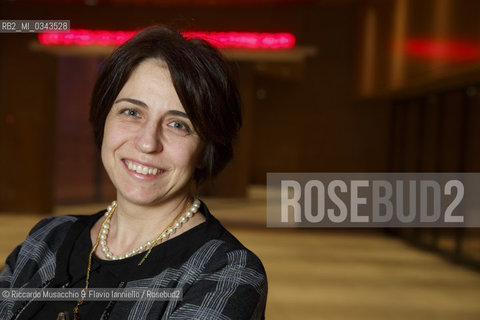 Roma, Auditorium Parco della Musica 18 02 2016.Anticipazione Festival delle Scienze 2016. “Einstein aveva ragione”.Di che cosa parliamo quando parliamo di onde gravitazionali.Nella foto: Viviana Fafone – INFN e Università di Roma Tor Vergata, collaborazione Virgo.  ©Riccardo Musacchio & Flavio Ianniello/Rosebud2