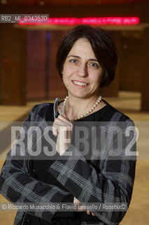 Roma, Auditorium Parco della Musica 18 02 2016.Anticipazione Festival delle Scienze 2016. “Einstein aveva ragione”.Di che cosa parliamo quando parliamo di onde gravitazionali.Nella foto: Viviana Fafone – INFN e Università di Roma Tor Vergata, collaborazione Virgo.  ©Riccardo Musacchio & Flavio Ianniello/Rosebud2