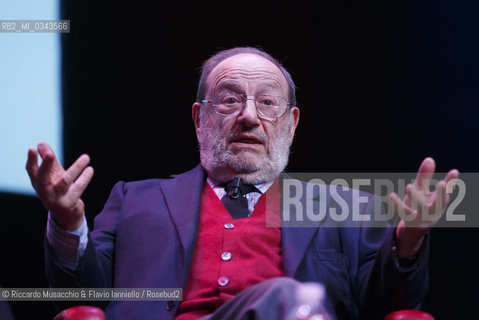 Roma, Auditorium Parco della Musica 12 03 2015.Libri come. Festa del Libro e della Lettura la Scuola.Nella foto: INAUGURAZIONE Umberto Eco. ©Riccardo Musacchio & Flavio Ianniello/Rosebud2