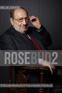 Roma, Auditorium Parco della Musica 12 03 2015.Ritratto di Umberto Eco per il progetto AUTORItratti.di Riccardo Musacchio & Flavio Ianniello.Special fee  ©Riccardo Musacchio & Flavio Ianniello/Rosebud2