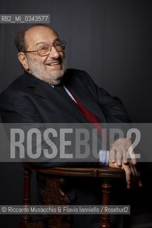 Roma, Auditorium Parco della Musica 12 03 2015.Ritratto di Umberto Eco per il progetto AUTORItratti.di Riccardo Musacchio & Flavio Ianniello.Special fee  ©Riccardo Musacchio & Flavio Ianniello/Rosebud2