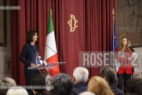 Roma, 12 06 2016.Premio Strega giovani 2016 a Rossana Campo..Cerimonia di consegna alla presenza della Presidente della Camera dei Deputati Laura Boldrini. ©Riccardo Musacchio & Flavio Ianniello/Rosebud2