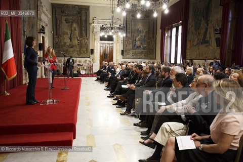 Roma, 12 06 2016.Premio Strega giovani 2016 a Rossana Campo..Cerimonia di consegna alla presenza della Presidente della Camera dei Deputati Laura Boldrini. ©Riccardo Musacchio & Flavio Ianniello/Rosebud2