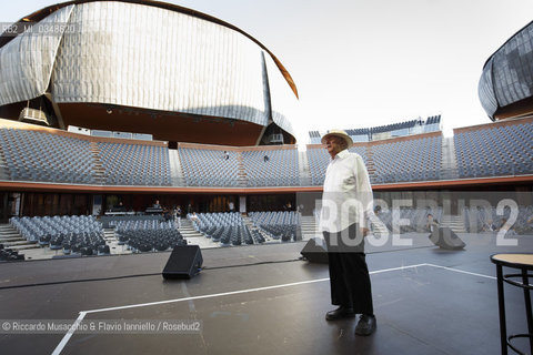 Roma, Auditorium Parco della Musica 01 07 2016.Luglio suona Bene.Dario Fo: Mistero buffo (in prova). ©Riccardo Musacchio & Flavio Ianniello/Rosebud2