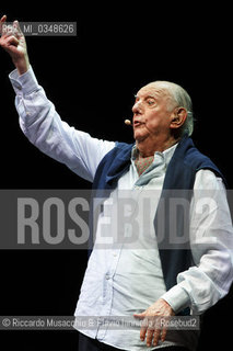 Roma, Auditorium Parco della Musica 01 07 2016.Luglio suona Bene.Dario Fo: Mistero buffo. ©Riccardo Musacchio & Flavio Ianniello/Rosebud2